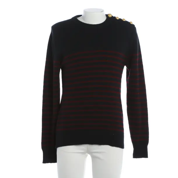 Jumper, in Red, Cashmere, Balmain