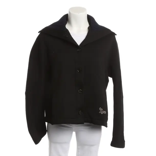 Mid-Season Jacket, in Black, Cotton, Marni