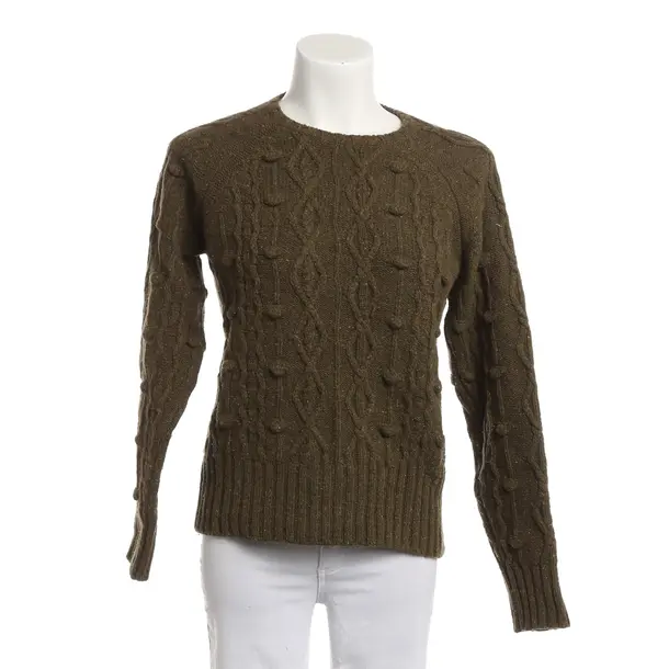 Pullover, in Grün, Wolle, Barbour