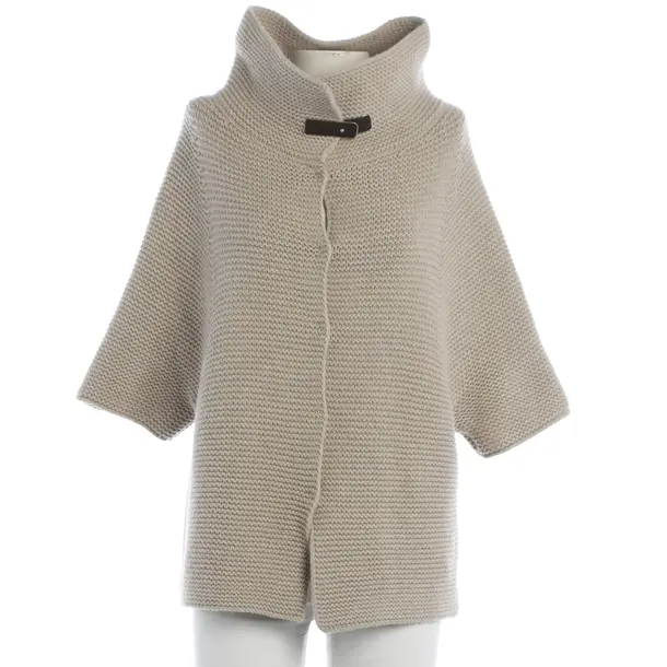 Cardigan, in Brown, Wool, Fabiana Filippi