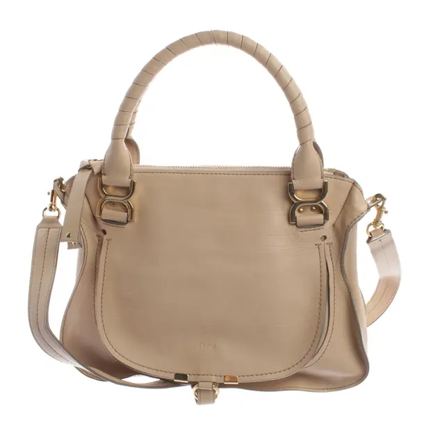 Handtasche, in Hellbraun, Leder, Chloé