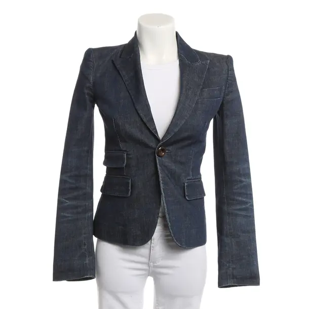Blazer, in Blue, Cotton, Dsquared
