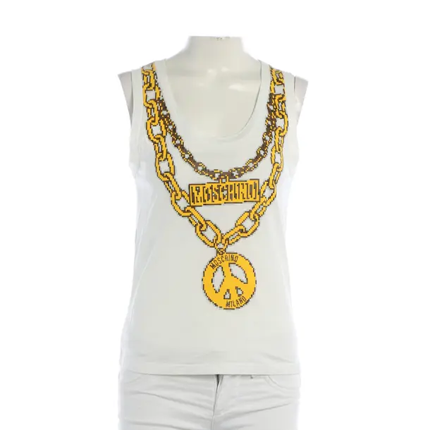 Top, in Multicolored, Cotton, Moschino