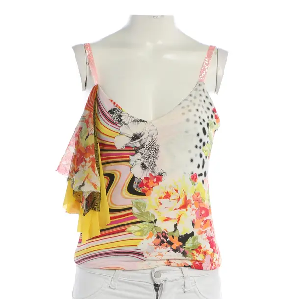 Top, in Multicolored, Silk, Just Cavalli