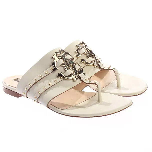 Sandalen, in Beige, Roberto Cavalli