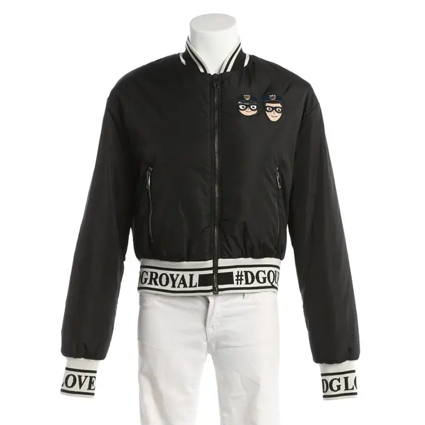 Übergangsjacke, in Schwarz, Polyamid, Dolce & Gabbana