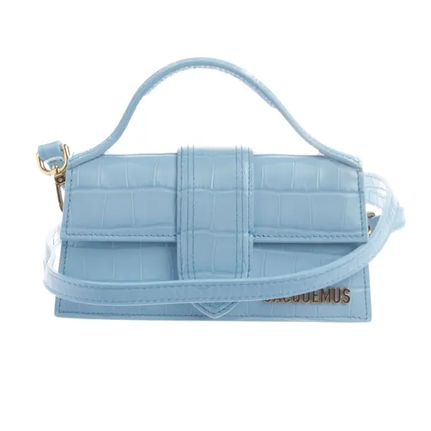 Handtasche, in Hellblau, Leder, Jacquemus