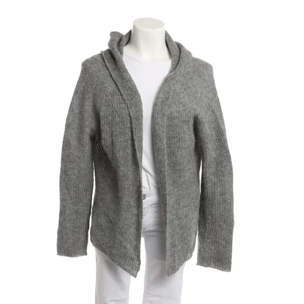 Strickjacke, in Grau, Wolle, Drykorn