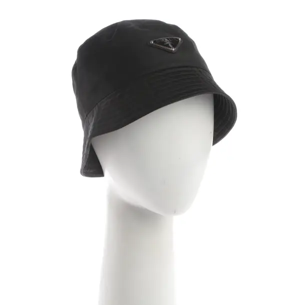 Hat, in Black, Polyimide, Prada