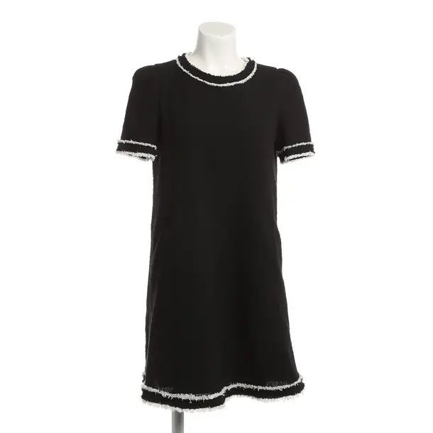 Dress, in Black, Cotton, Riani