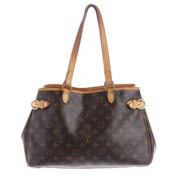Shoulder Bag, in Brown, Canvas, Louis Vuitton