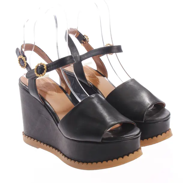 Wedges, in Black, See by Chloé