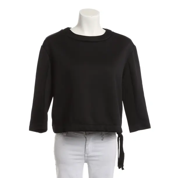 Sweatshirt, in Schwarz, Polyamid, Prada