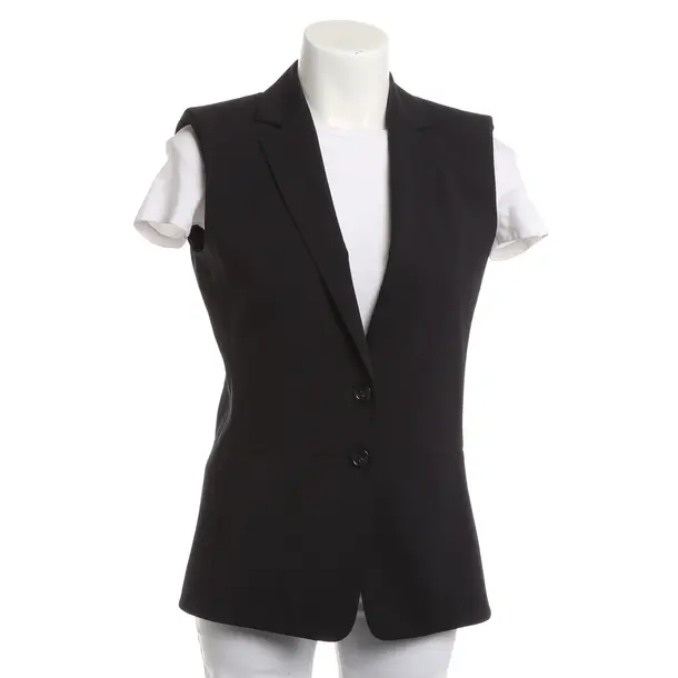 Vest, in Black, Wool, Hugo Boss Red Label
