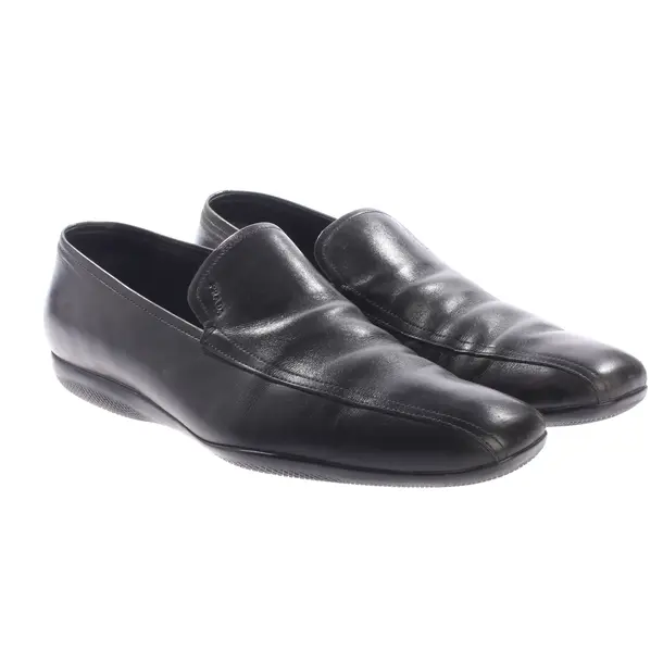 Loafers, in Black, Prada Linea Rossa