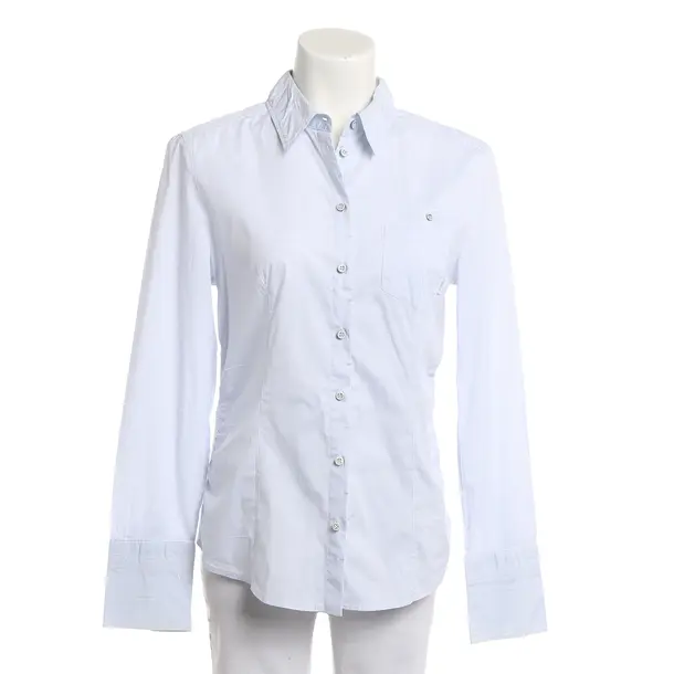 Bluse, in Blau, Baumwolle, Marc Cain