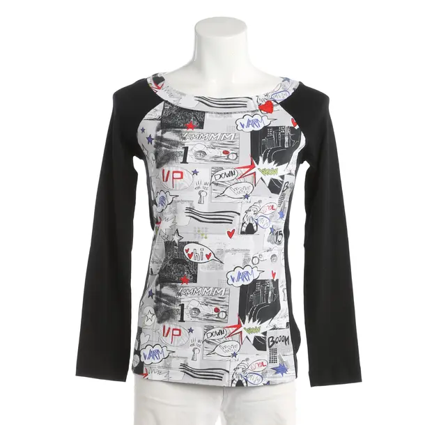 Long Sleeve Shirt, in Multicolored, Cotton, Marc Cain Sports