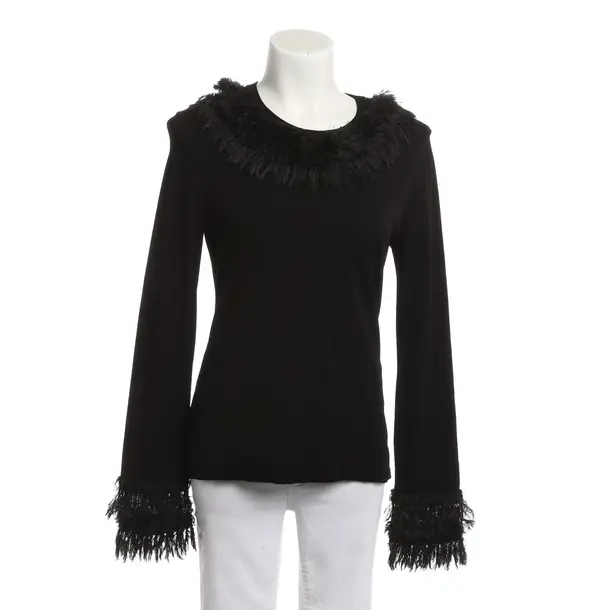 Long Sleeve Shirt, in Black, Cotton, Marc Cain