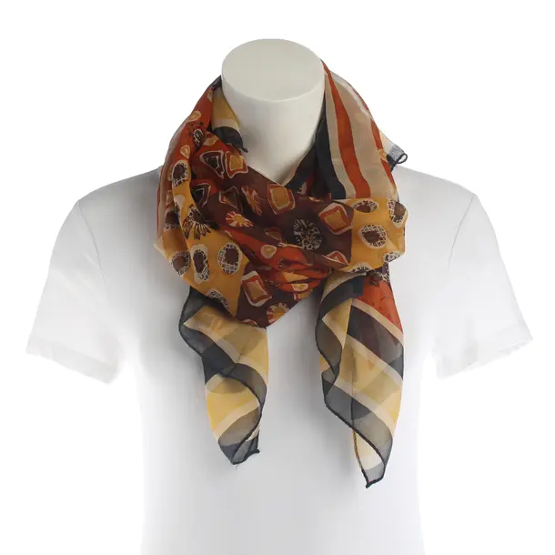 Shawl, in Multicolored, Silk, Bogner