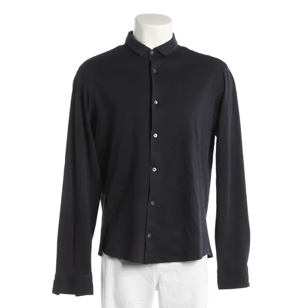 Hemd, in Navy, Baumwolle, Emporio Armani