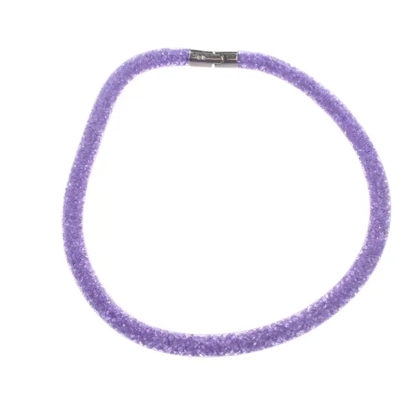 Armband, in Lila, Sonstige Fasern, Swarovski