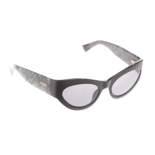 Sonnenbrille, in Schwarz, Kunststoff, Missoni
