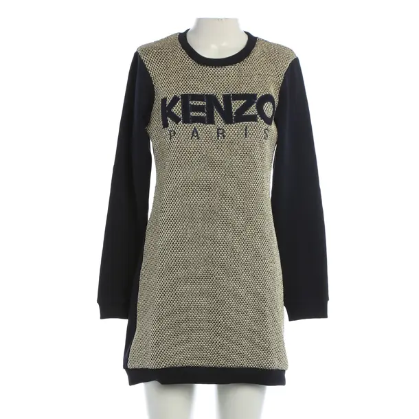 Dress, in Navy, Cotton, Kenzo