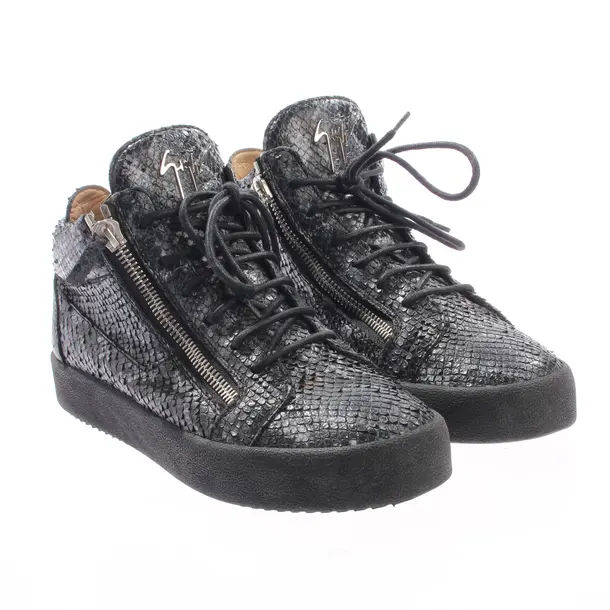 Sneaker, in Dunkelgrau, Giuseppe Zanotti