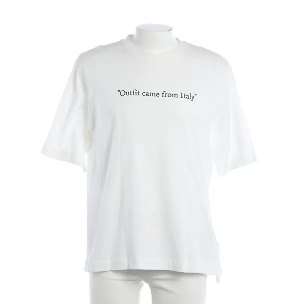 T-Shirt, in White, Cotton, Off-White