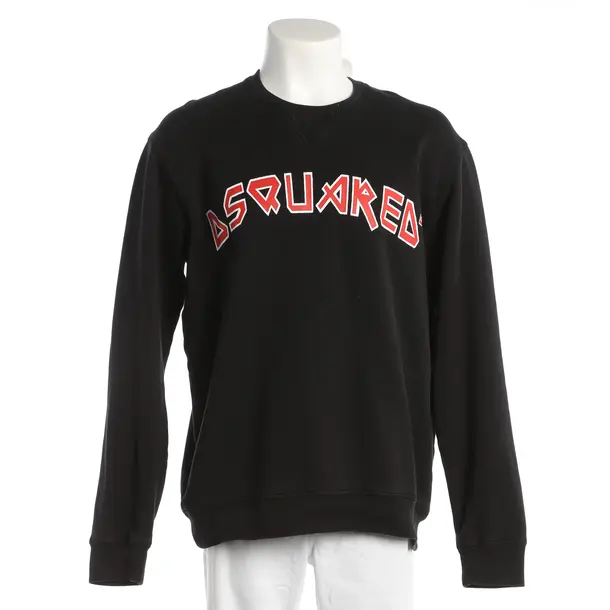 Sweatshirt, in Black, Cotton, Dsquared