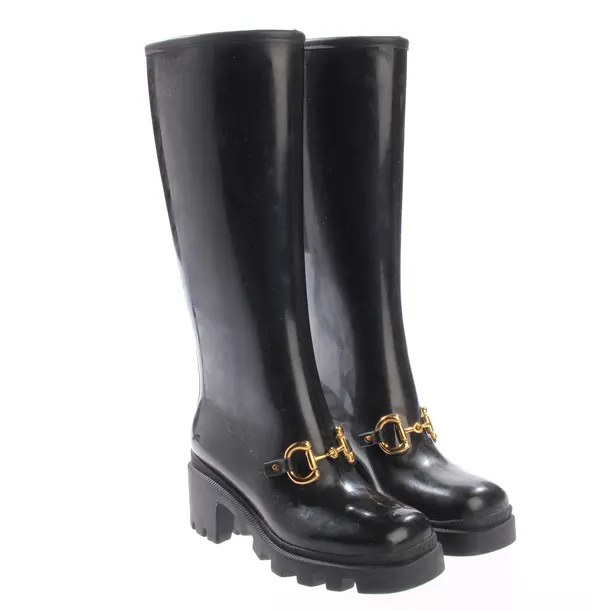 Rain Boots, in Black, Gucci