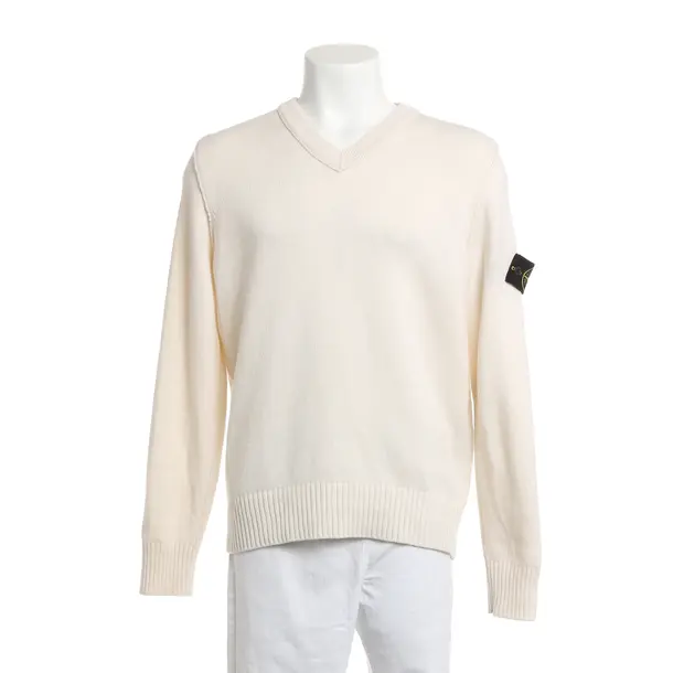 Pullover, in Beige, Wolle, Stone Island