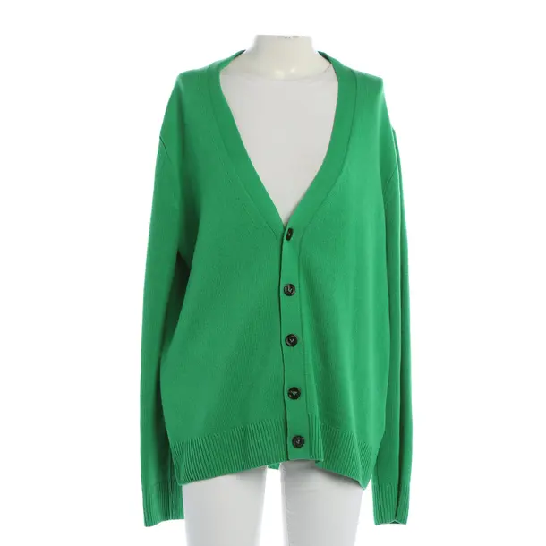 Strickjacke, in Grün, Wolle, Bottega Veneta