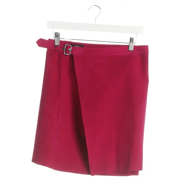 Skirt, in Fuchsia, Leather, Theory