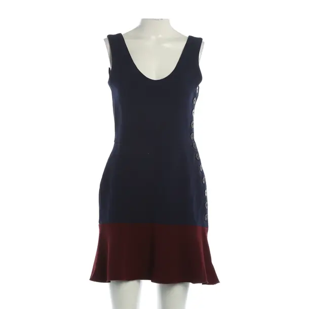 Dress, in Navy, Cotton, Victoria Beckham