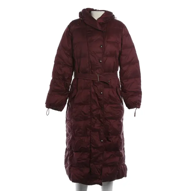 Mid-Season Coat, in Bordeaux, Polyimide, Max Mara