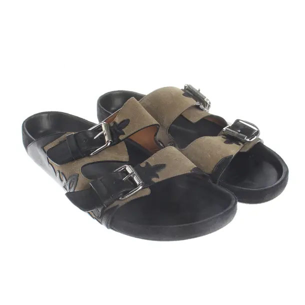 Slides, in Black, Isabel Marant