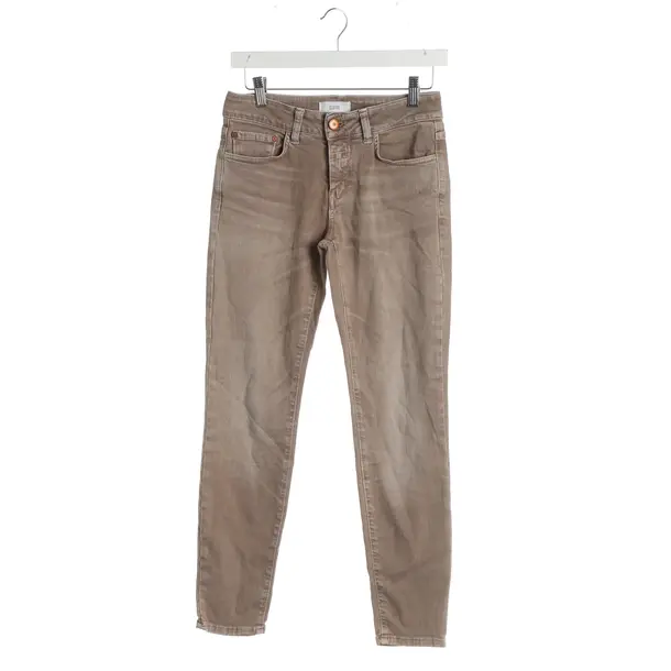 Slim Fit Jeans, in Nude, Cotton, Closed