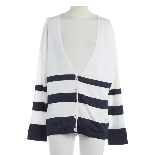 Strickjacke, in Weiß, Baumwolle, Escada