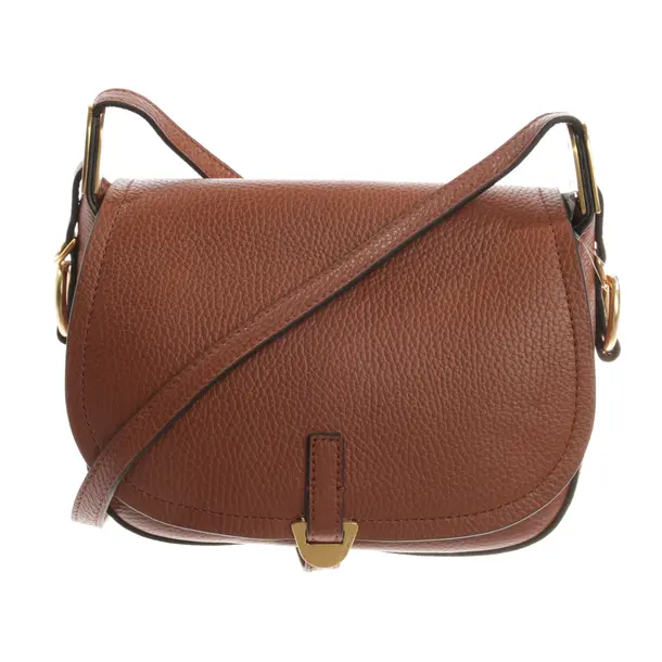 Schultertasche, in Hellbraun, Leder, Coccinelle