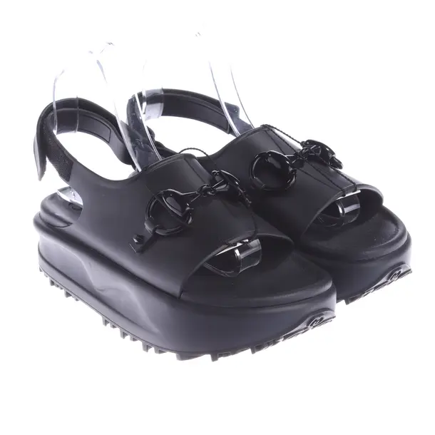 Platform Sandals, in Black, Gucci