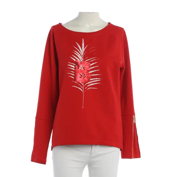 Sweatshirt, in Rot, Baumwolle, Bogner