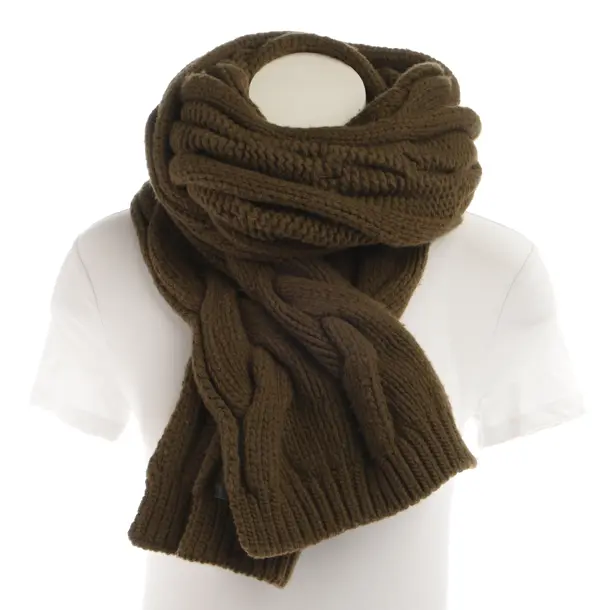 Sciarpa, in Verde oliva, Lana, Bally