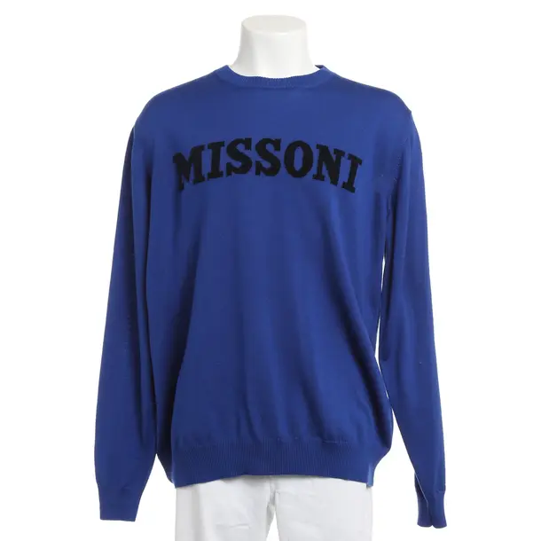 Jumper, in Blue, Wool, Missoni
