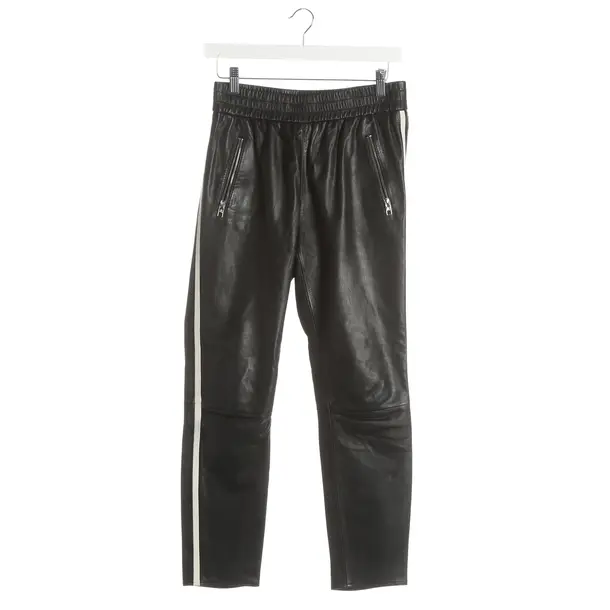Pantaloni, in Nero, Pelle, Mos Mosh