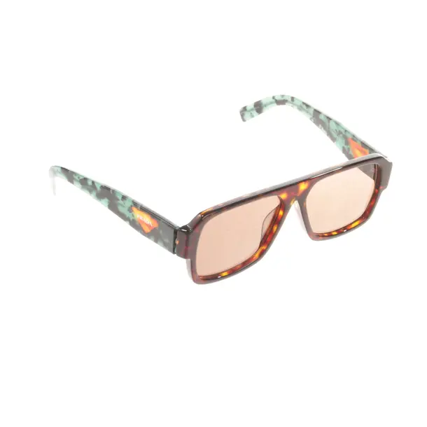 Sonnenbrille, in Braun, Kunststoff, Prada