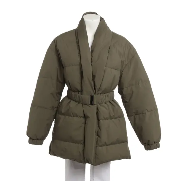 Winterjacke, in Dunkelgrün, Polyester, Ba&sh