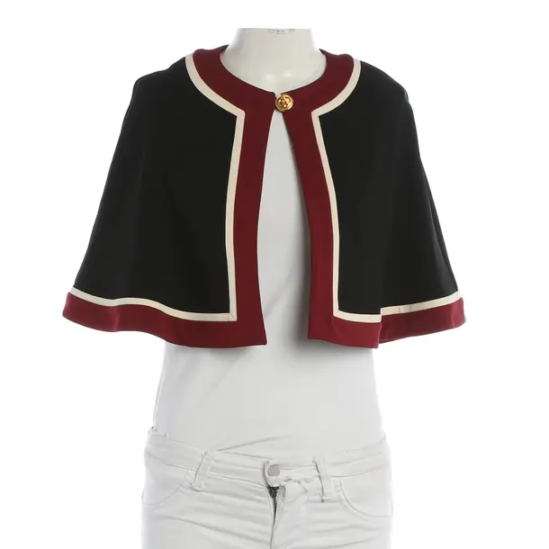 Poncho, in Schwarz, Viskose, Gucci