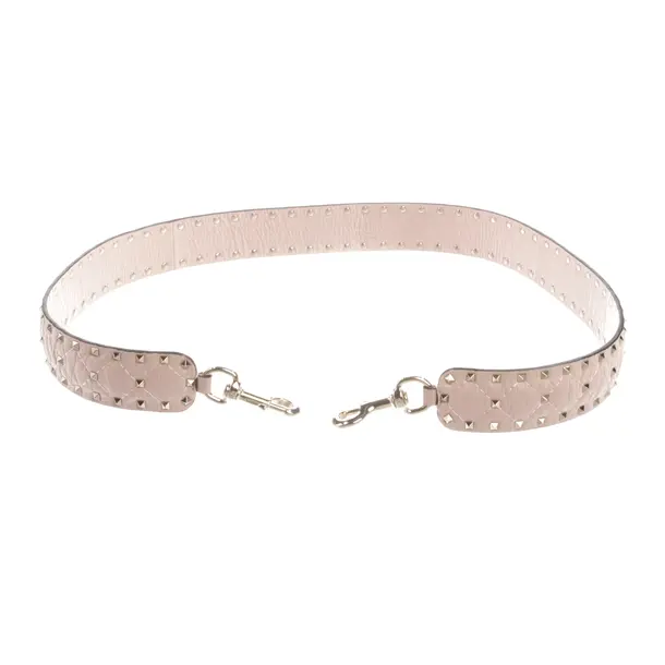 Shoulder Strap, in Pink, Leather, Valentino