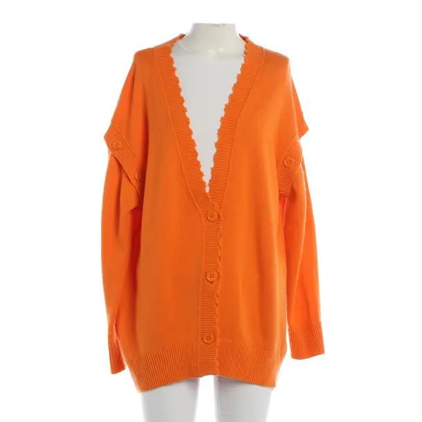 Cardigan, in Arancione neon, Lana, Dorothee Schumacher